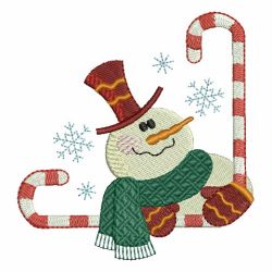 Spirit Of Snowman 05 machine embroidery designs