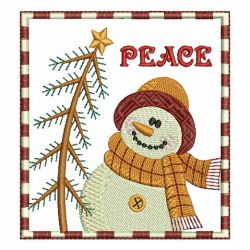 Spirit Of Snowman 08 machine embroidery designs