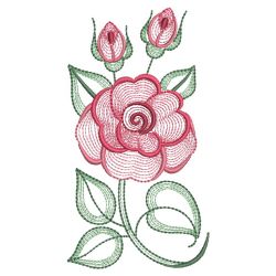 Rippled Heirloom Roses(Sm) machine embroidery designs