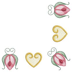 Rippled Heirloom Roses 04(Lg) machine embroidery designs