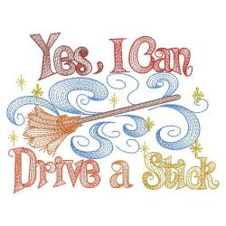Yes I Can Drive A Stick 01(Lg) machine embroidery designs