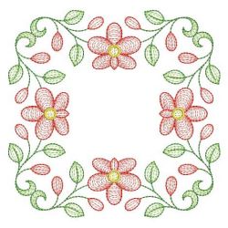 Rippled Flower Quilt 05(Md) machine embroidery designs