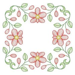 Rippled Flower Quilt 05(Lg) machine embroidery designs