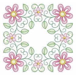 Rippled Flower Quilt 10(Lg)