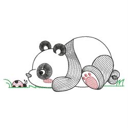 Cute Baby Panda 05(Lg) machine embroidery designs