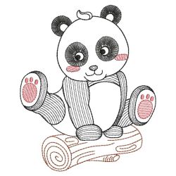 Cute Baby Panda 11(Md) machine embroidery designs