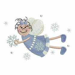 Monthly Country Angel 01 machine embroidery designs