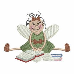 Monthly Country Angel 08 machine embroidery designs