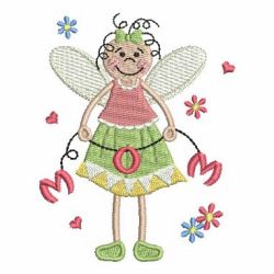 Monthly Country Angel 12 machine embroidery designs