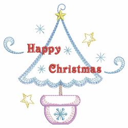 Rippled Christmas 05(Md) machine embroidery designs