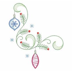 Rippled Christmas 09(Lg) machine embroidery designs