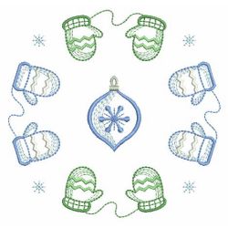 Rippled Christmas 14(Md) machine embroidery designs