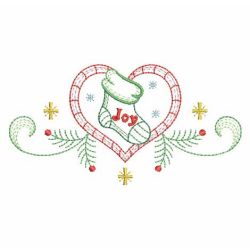 Rippled Christmas 17(Sm) machine embroidery designs