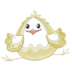 Cute Chick(Lg) machine embroidery designs