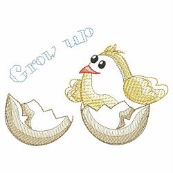 Cute Chick 09(Md) machine embroidery designs