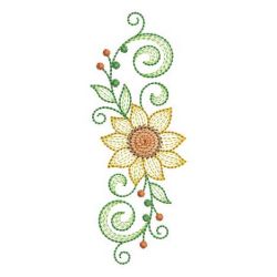 Rippled Flowers 01(Sm) machine embroidery designs