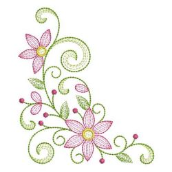 Rippled Flowers 05(Sm) machine embroidery designs