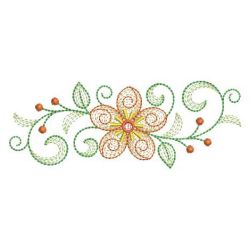 Rippled Flowers 07(Md) machine embroidery designs