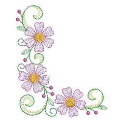 Rippled Flowers 09(Md) machine embroidery designs