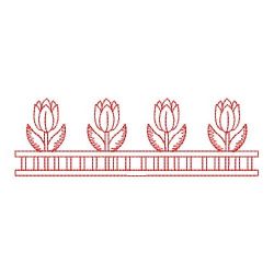 Redwork Tulips 05(Lg)