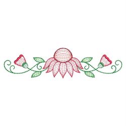 Rippled Echinacea 05(Sm) machine embroidery designs