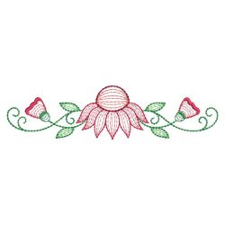 Rippled Echinacea 05(Lg) machine embroidery designs