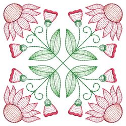 Rippled Echinacea 07(Lg) machine embroidery designs