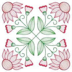Rippled Echinacea 07(Sm) machine embroidery designs