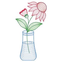 Rippled Echinacea 10(Sm) machine embroidery designs