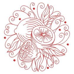 Redwork Fruits 10(Md) machine embroidery designs