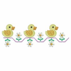 Spring Ducks 05 machine embroidery designs