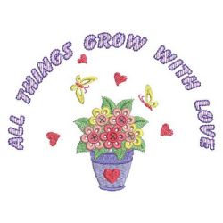 All Things Grow With Love 1 06(Lg) machine embroidery designs
