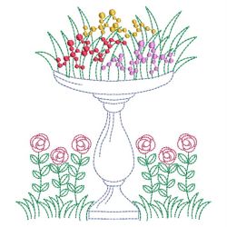 Vintage Garden 06(Md) machine embroidery designs