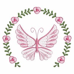 Rippled Butterfly(Md) machine embroidery designs