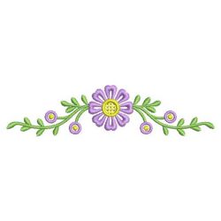 Flower Borders 1(Md) machine embroidery designs