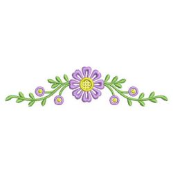 Flower Borders 1(Lg) machine embroidery designs