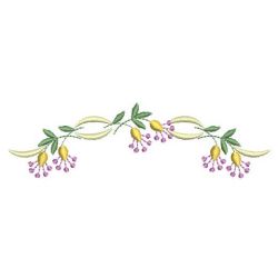 Flower Borders 1 02(Sm) machine embroidery designs