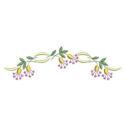 Flower Borders 1 02(Lg) machine embroidery designs