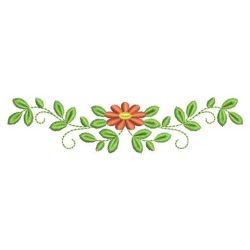 Flower Borders 1 03(Sm) machine embroidery designs