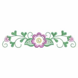 Flower Borders 1 05(Lg) machine embroidery designs