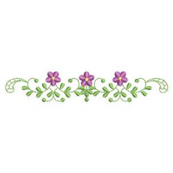 Flower Borders 1 07(Md) machine embroidery designs