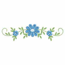 Flower Borders 1 08(Lg) machine embroidery designs