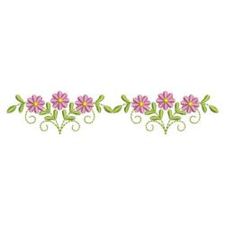 Flower Borders 1 10(Md) machine embroidery designs