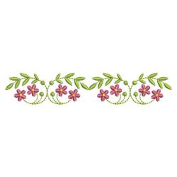 Flower Borders 1 11(Sm) machine embroidery designs