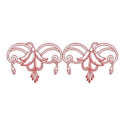 Redwork Fuchsia 05(Sm)