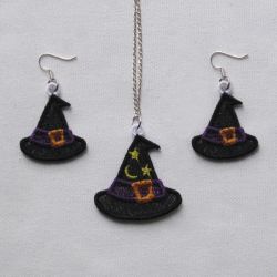 FSL Halloween Earrings And Pendant 03 machine embroidery designs