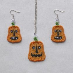 FSL Halloween Earrings And Pendant 05 machine embroidery designs