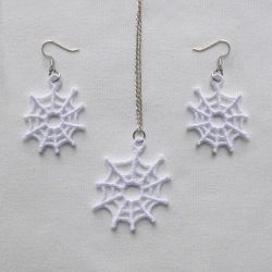 FSL Halloween Earrings And Pendant 06 machine embroidery designs