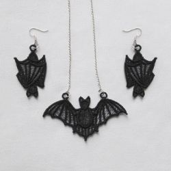 FSL Halloween Earrings And Pendant 08