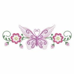Rippled Butterfly Borders 05(Lg)